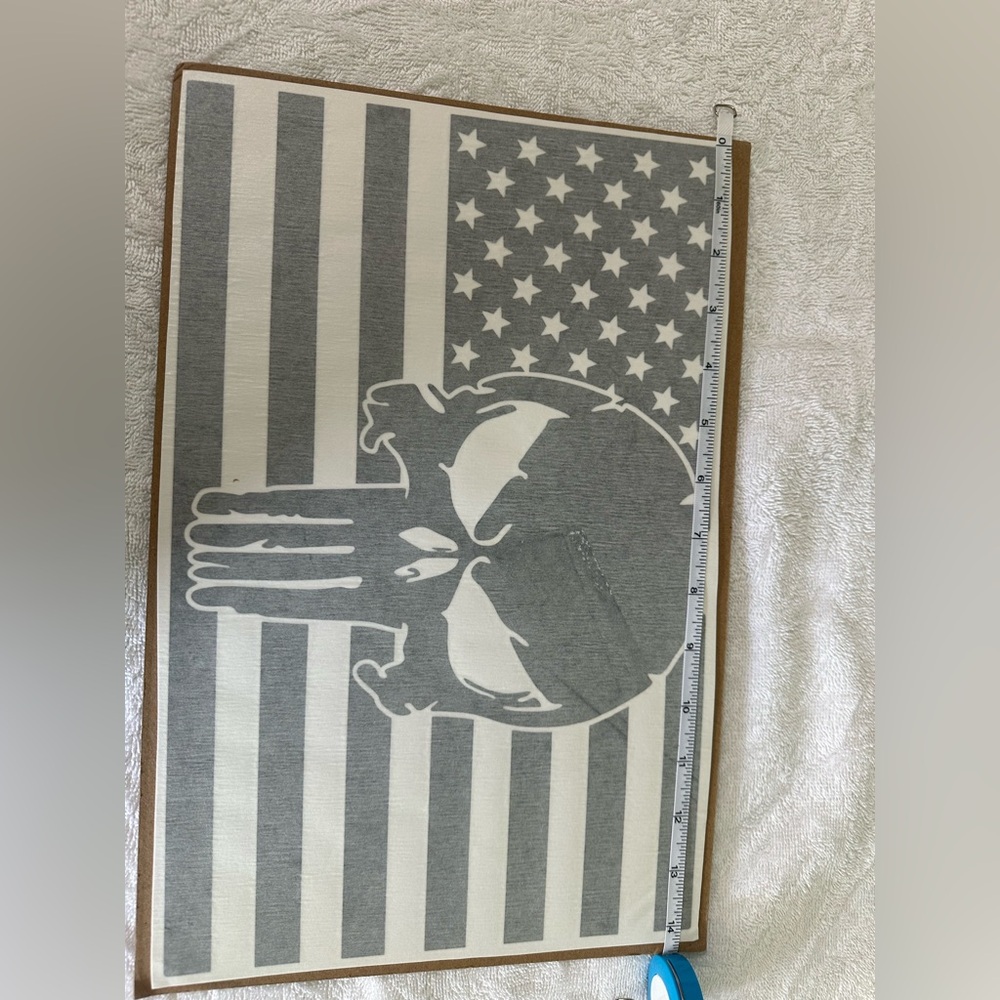 Dodge Ram Decal for American Skull Center Rear Window - Picture 2 of 4